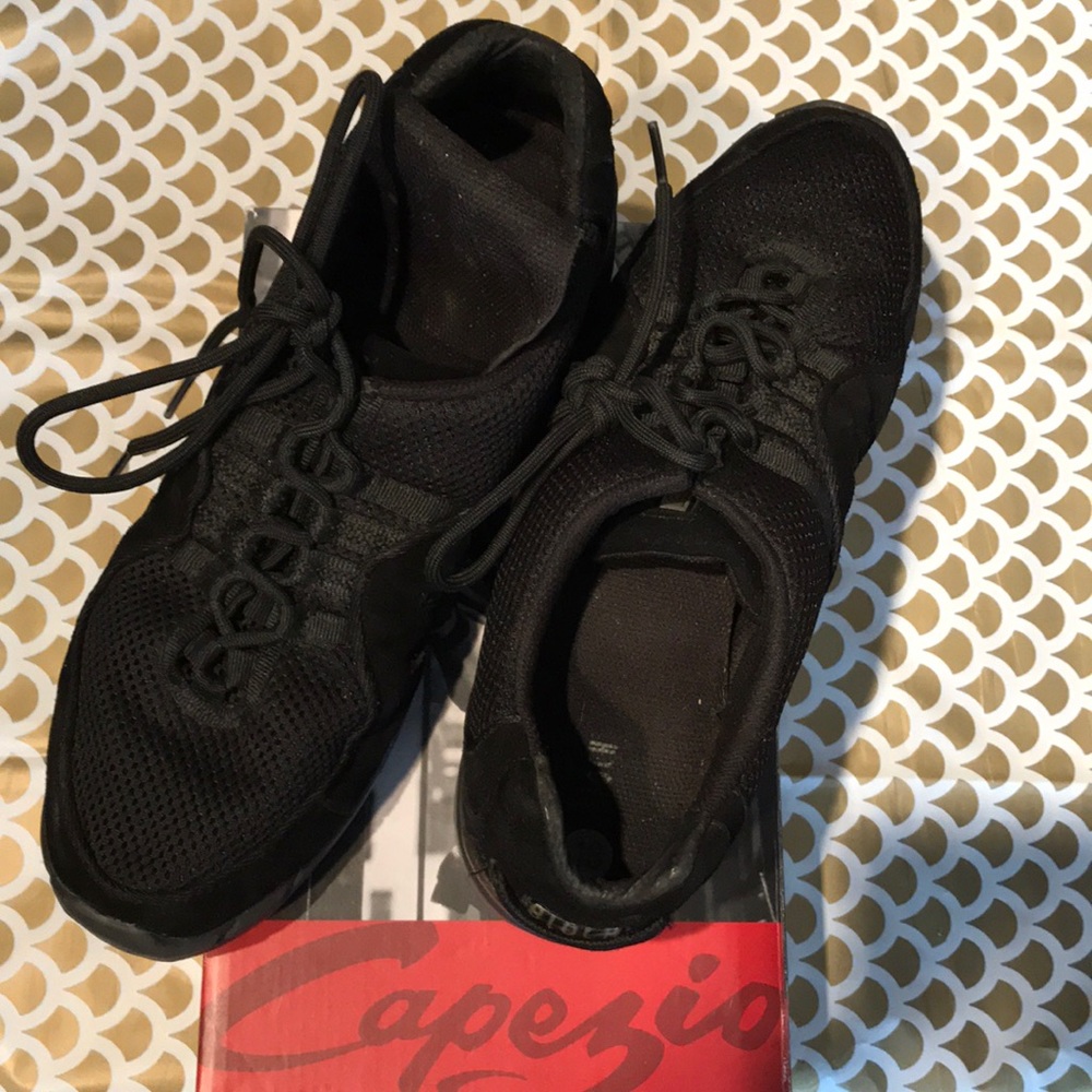 Black Capezio dance shoes